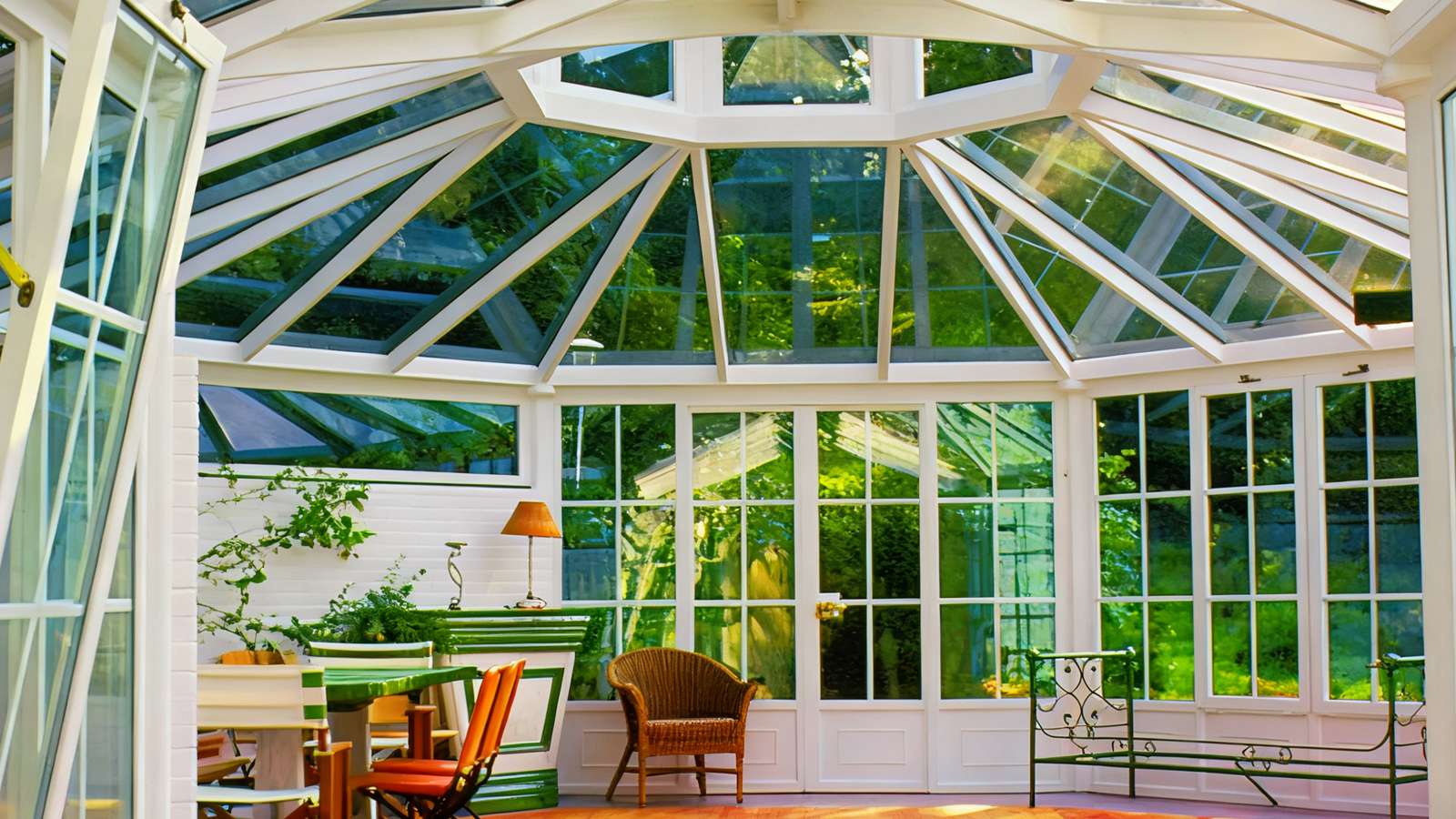 Glass Sunroom,  glass roof sunroom, natural light